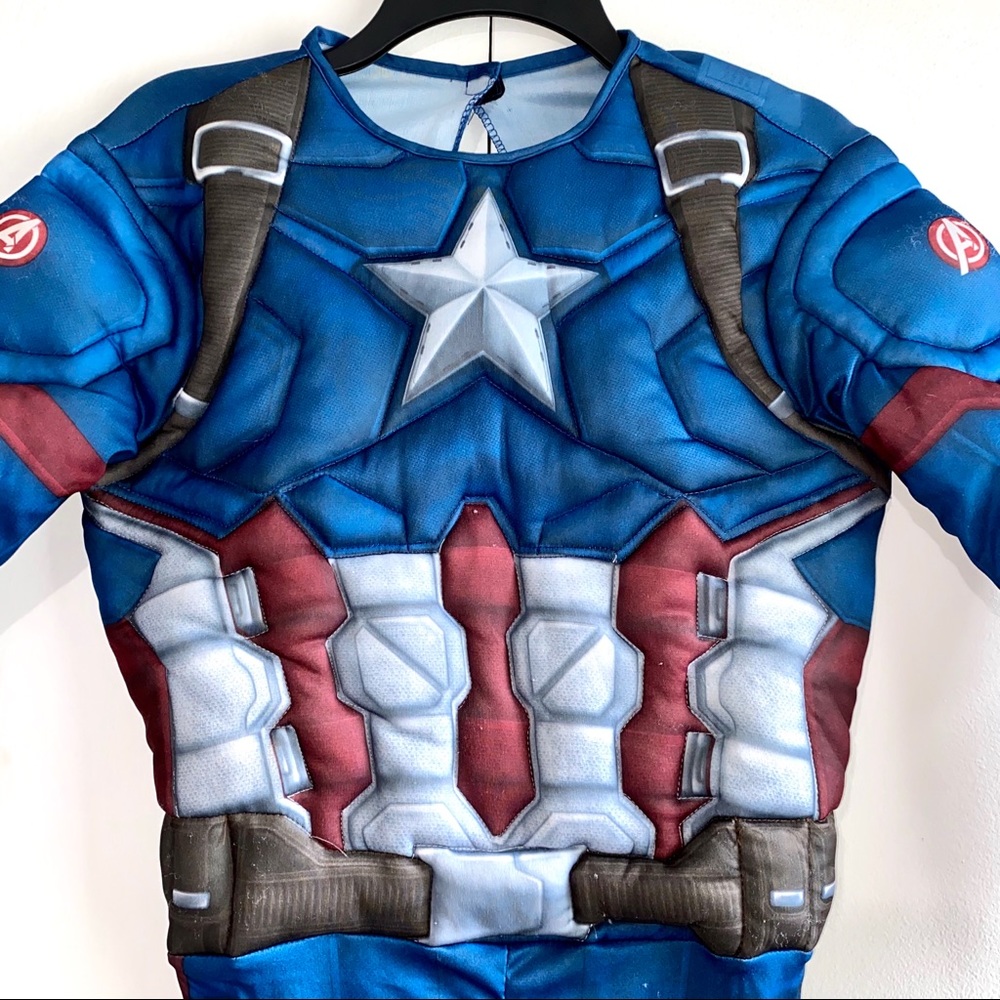 🌟4 for $10 SALE🌟 The Avengers Captain America Muscle Costume